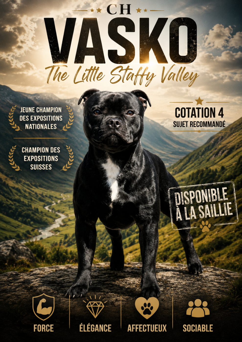Disponible à la saillie